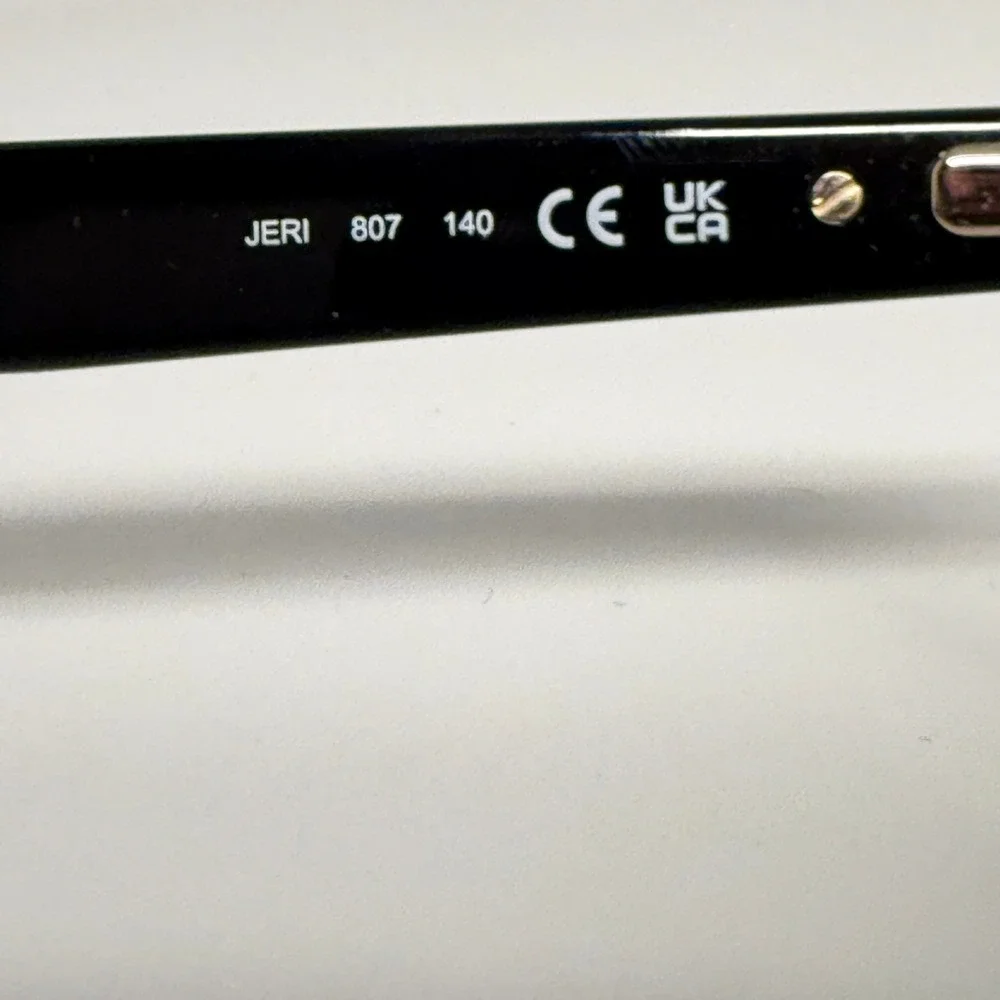 Kate Spade New York Jeri 807 140 Eyeglasses Black Tortoise Cat Eye Frames‎